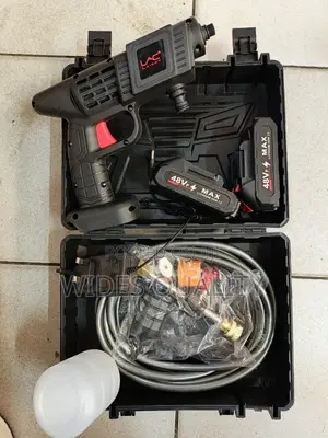 Portable Cordless High-Pressure Electric Car Washer Kit