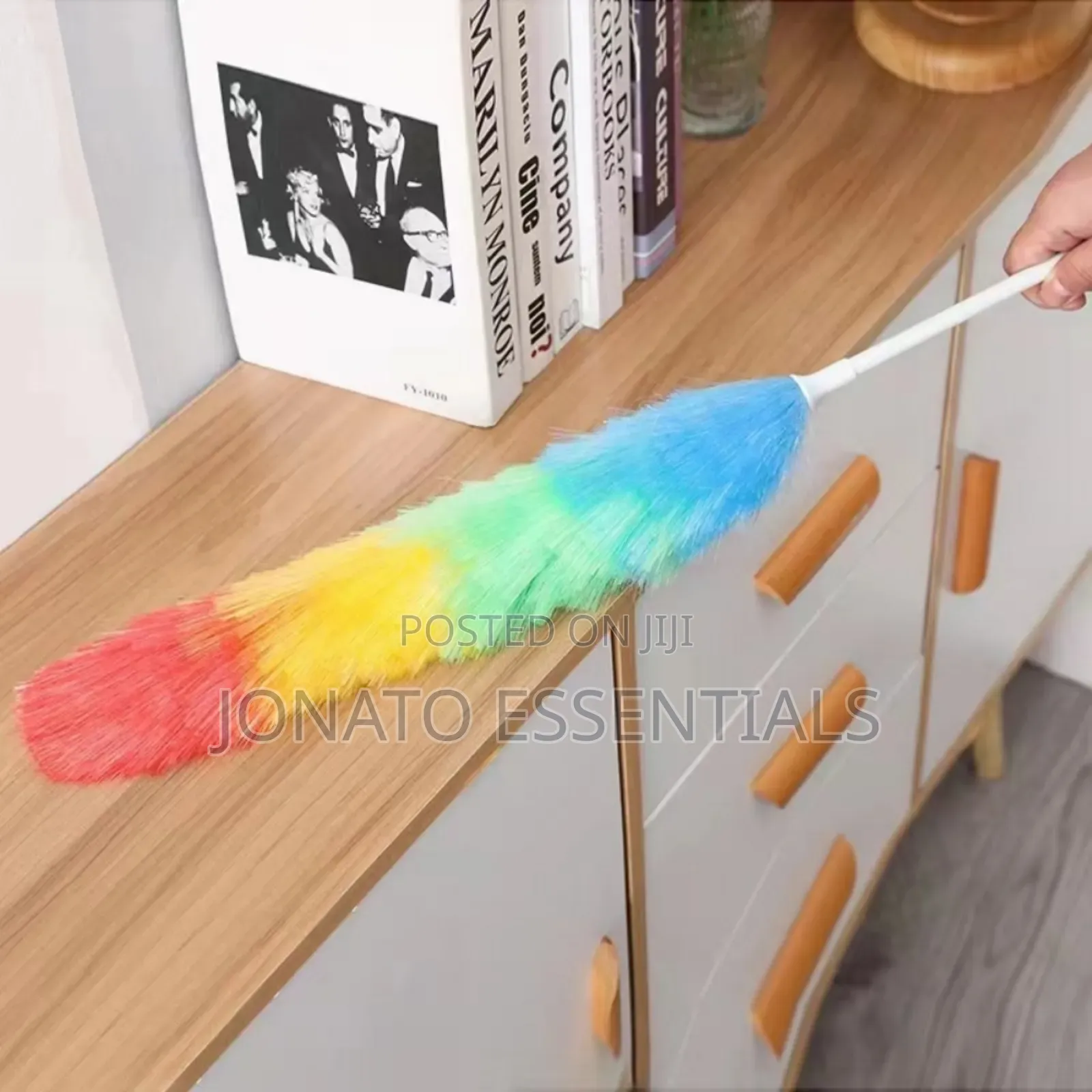 Rainbow Microfiber Feather Duster For House And Car Cleaning