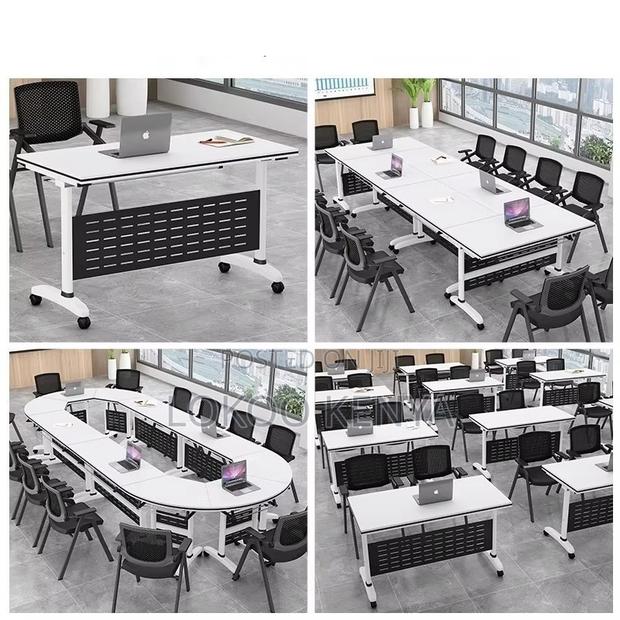 Office Table;120cm Office Conference Folding Table - thumbnail 8