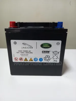 Land Rover Auxiliary Battery Oem 14ah, 200 Cca