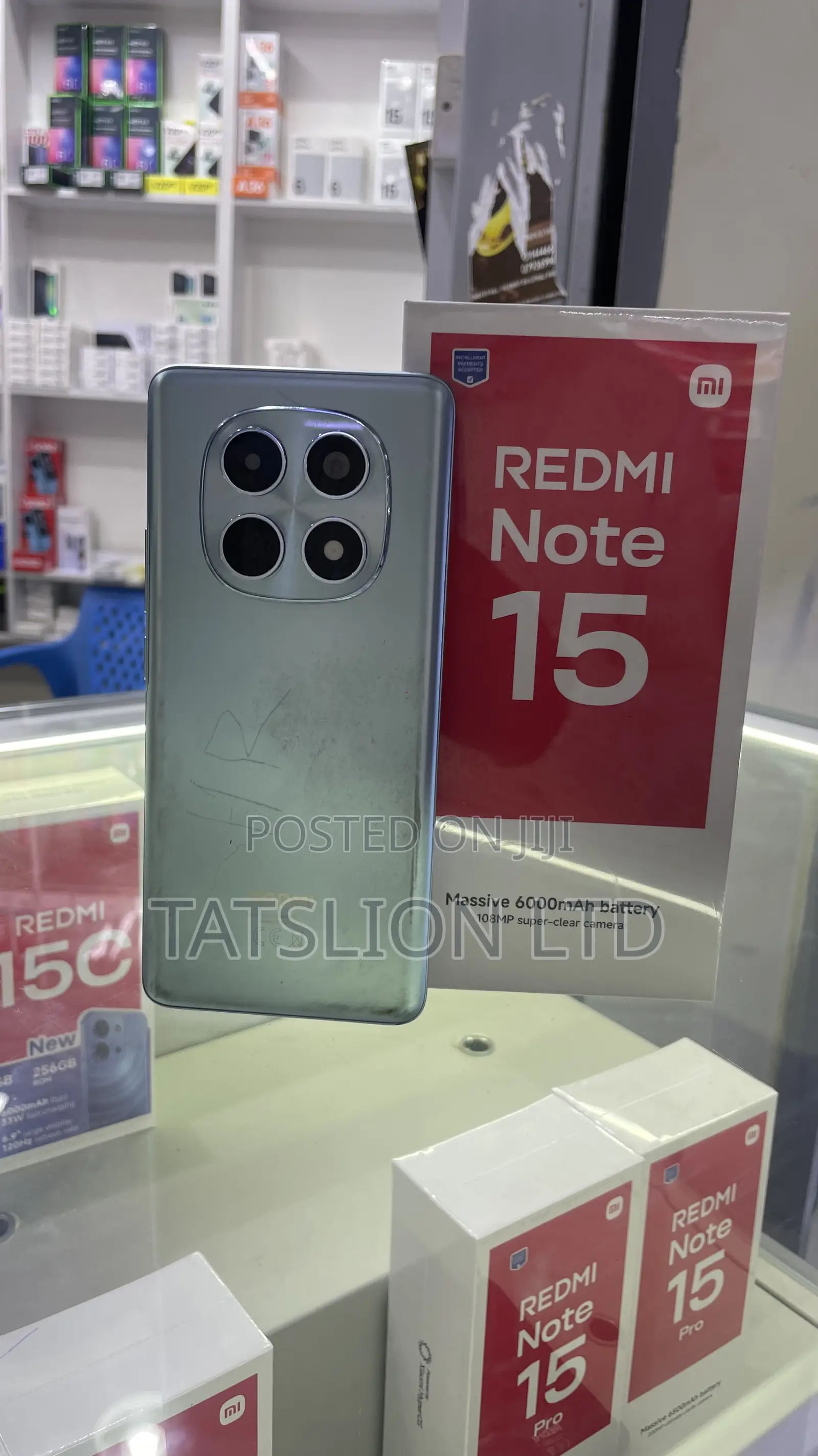 New Xiaomi Redmi Note 15 128 GB Red