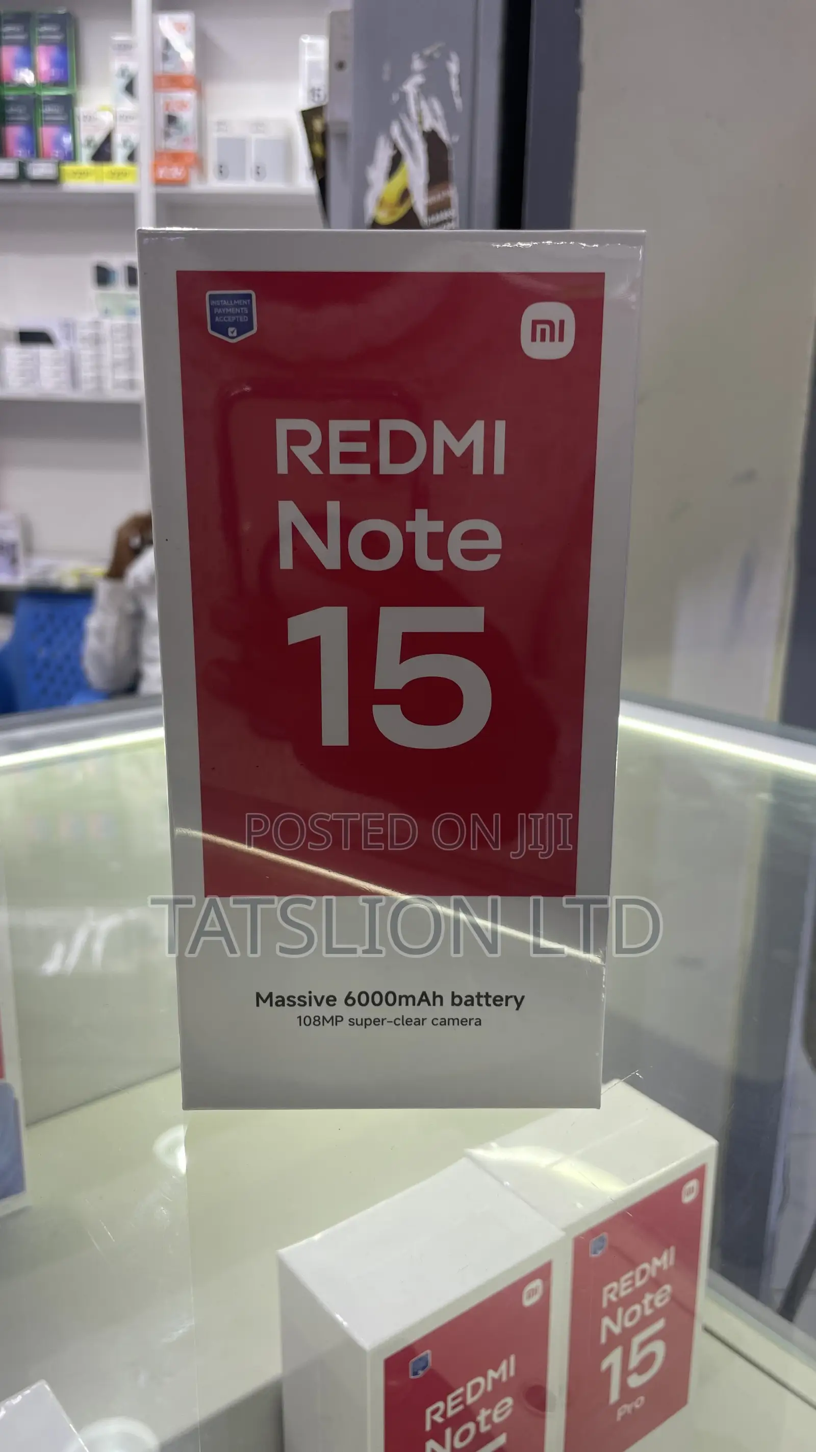 New Xiaomi Redmi Note 15 128 GB Red