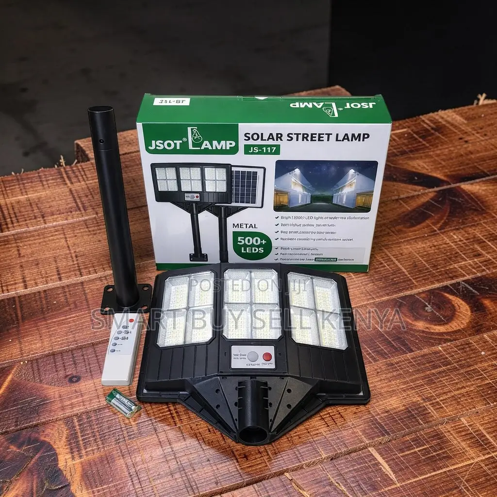 Ultra- Bright 500w Watts Premium Quality Solar Street Light