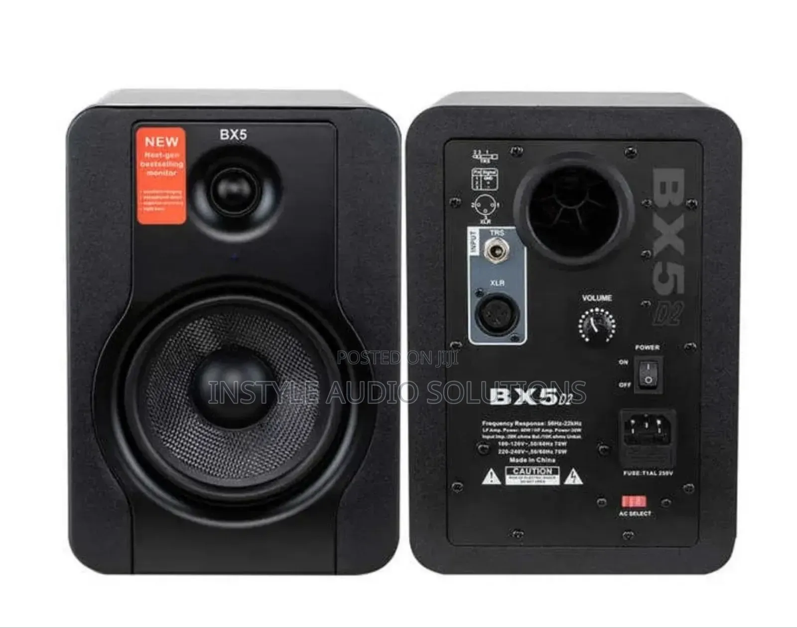 New Bx5 Professional Powered Studio Speakers Set of Two.