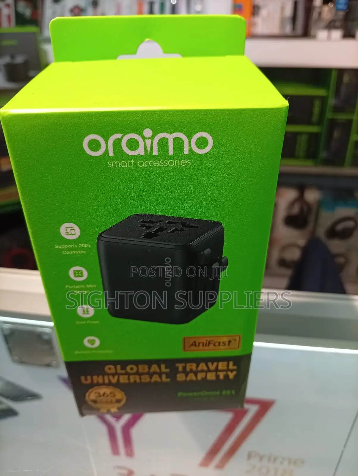 Oraimo Poweromni 251 2500w Multi-Plug Travel Converter