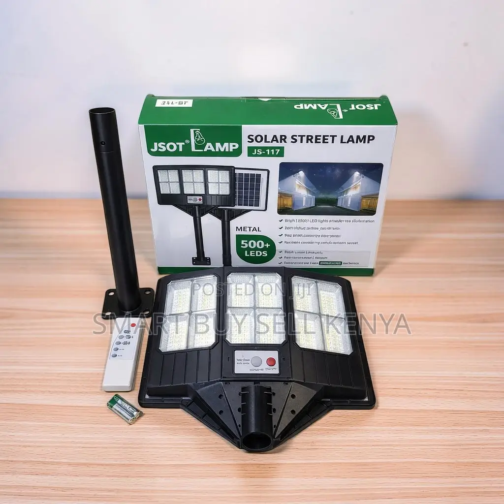 Maintenance-Free 500w Watts Stable Performance Solar Street Light