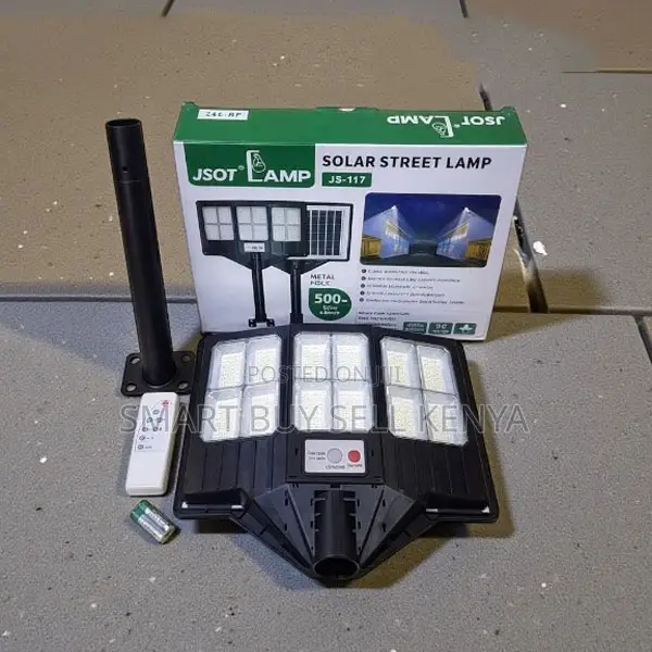High Power Led Lamp Remote Control 500w Watts Solar Street Light