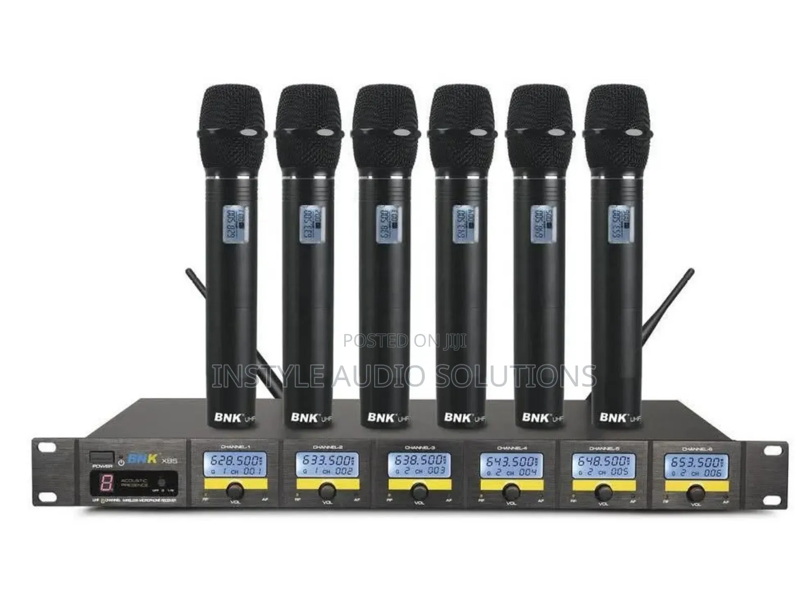 BNK X85 Dynamic 6 Wireless Microphones Powerful Digital Microphone