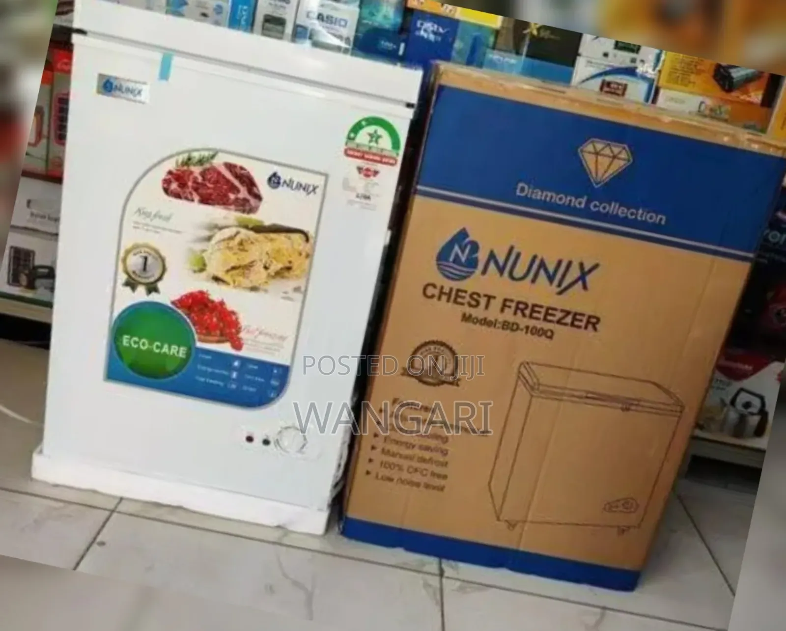 Bd-100q Nunix Chest Freezer,