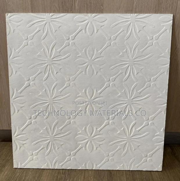 Fiber Cement Ceiling Tiles 60×60cm Floral Design (Ksh 1,000 Per M2)