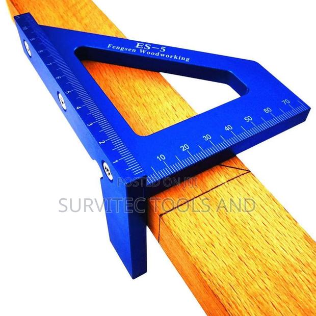 Multifunctional 3d Woodworking Scribing Ruler - thumbnail 2
