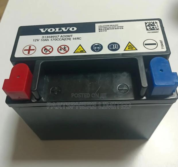 Volvo Auxiliary Battery 12v 10ah 170cca