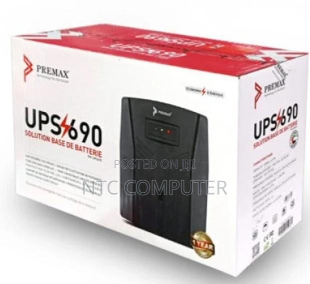 Premax Ups 690 Va/415 Watts 230 v With Surge Protection