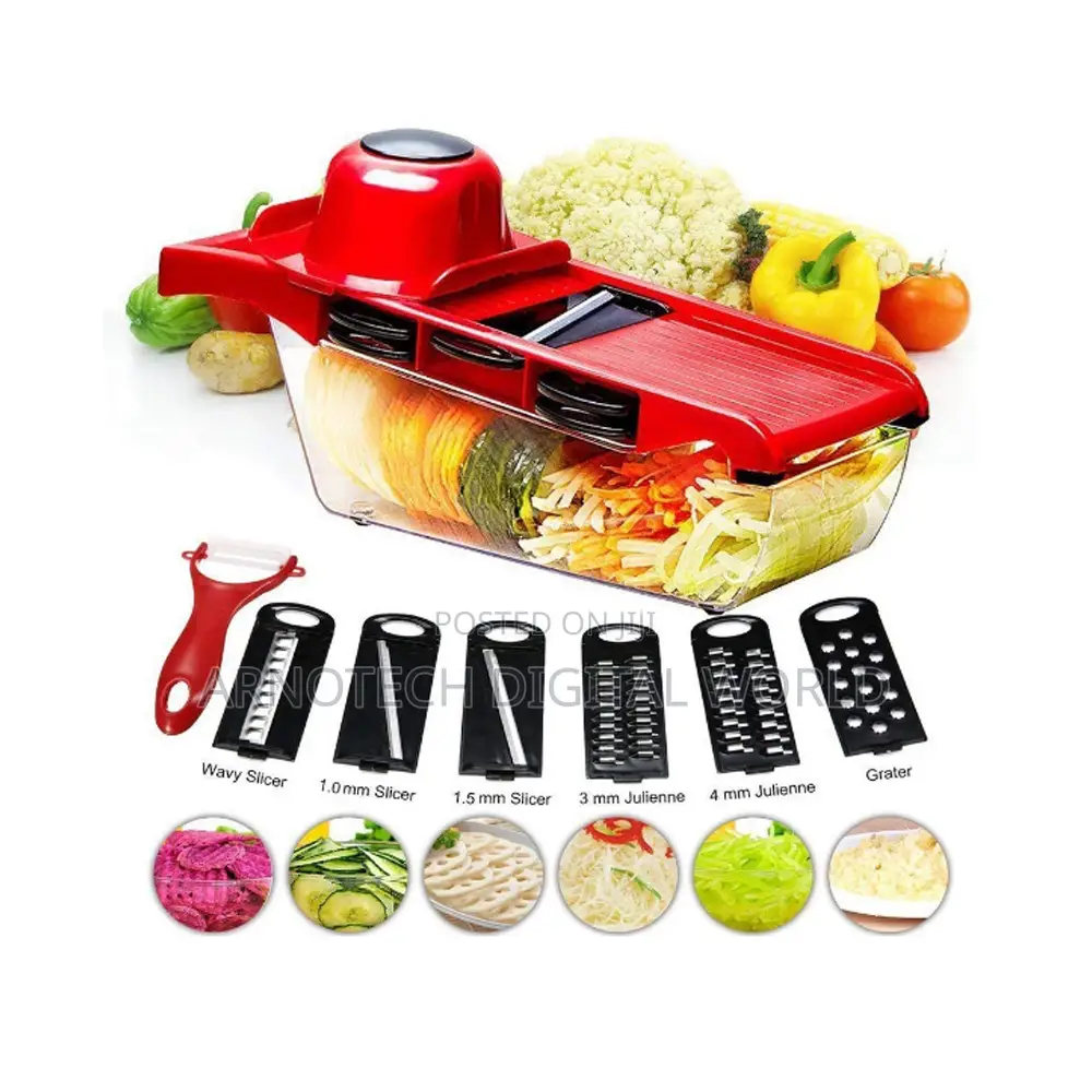 Multifunctional Kitchen Vegetable Cutter Set With Slicer Dicer Grater 