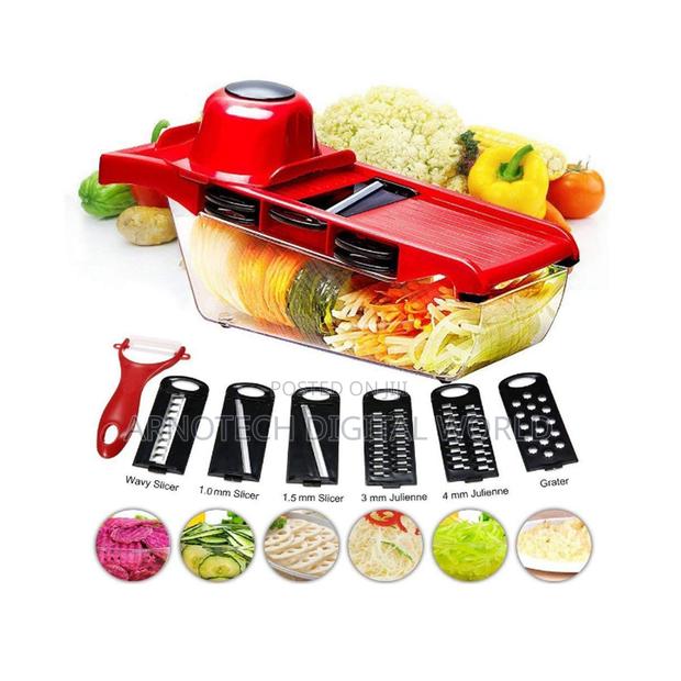 Multifunctional Kitchen Vegetable Cutter Set With Slicer Dicer Grater 