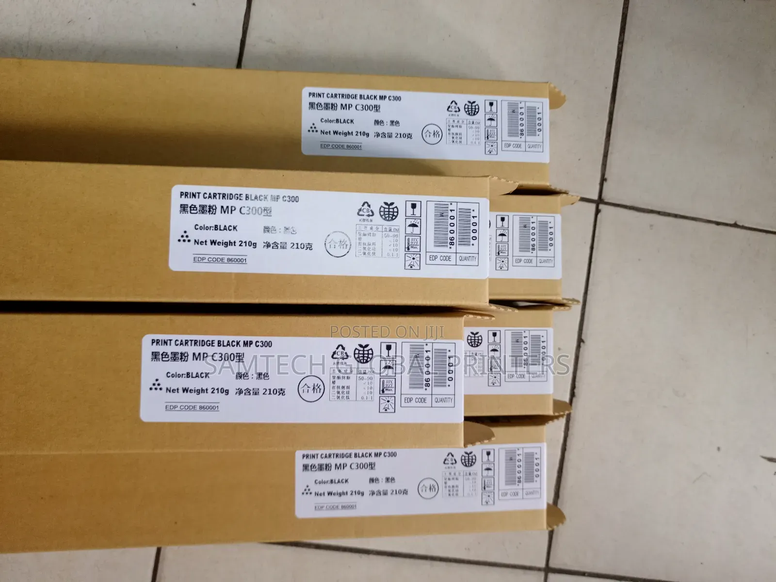 Original Quality Ricoh Mp C 300 Black Toner Available