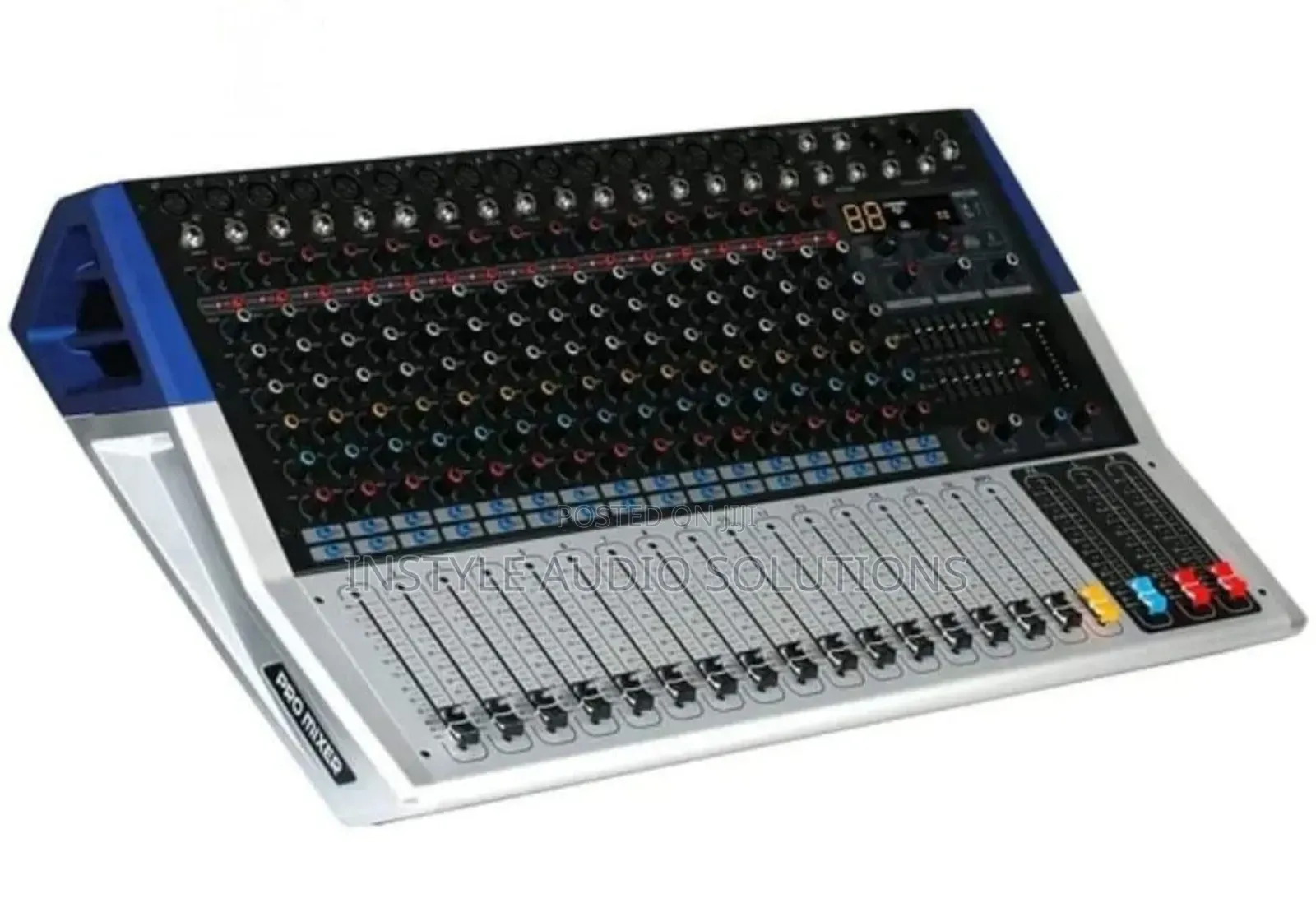 16 Channels Pro Powered Mixer Usb, Bluetooth, 2000w Pay on Delivery