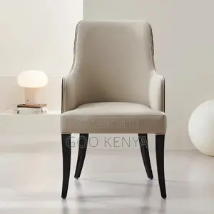 Home Chair; Designer High-end Wood Grain Chair For Living Room