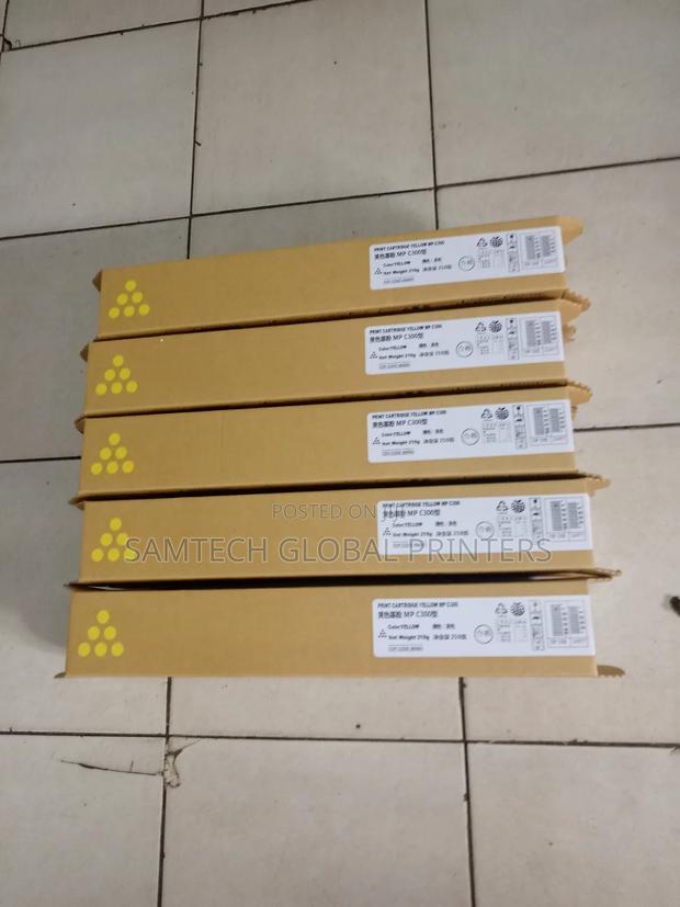 Pure Quality Ricoh Mp C 300 Yellow Available