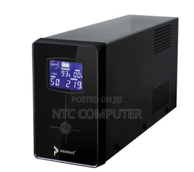 Premax 2250va (Pm-Ups2250) Line Interactive Ups Black - thumbnail 2