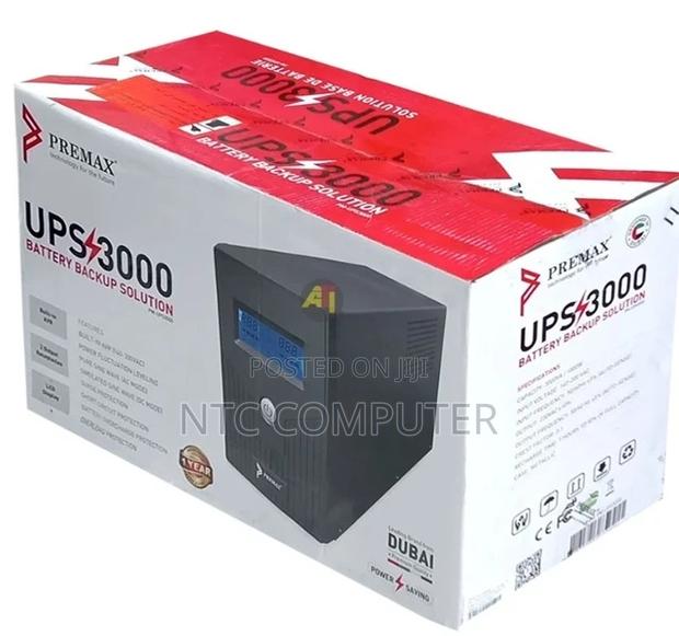 Premax Ups (Uninterruptible Power Supply) 3000 Va (3kva)