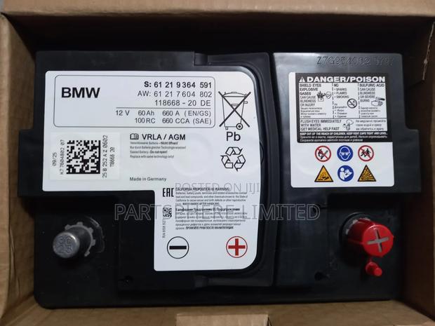 Agm60 BMW Oem 12v 60ah 600cca