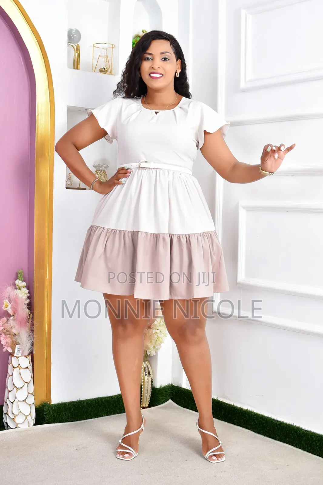 Stylish Teenage Short Skater Dress