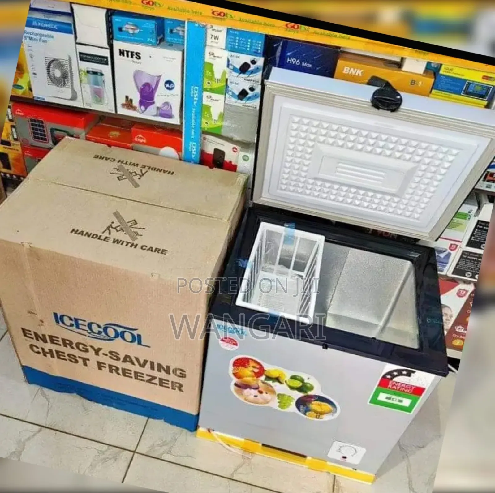 90litres Saving Freezer Ice Cool