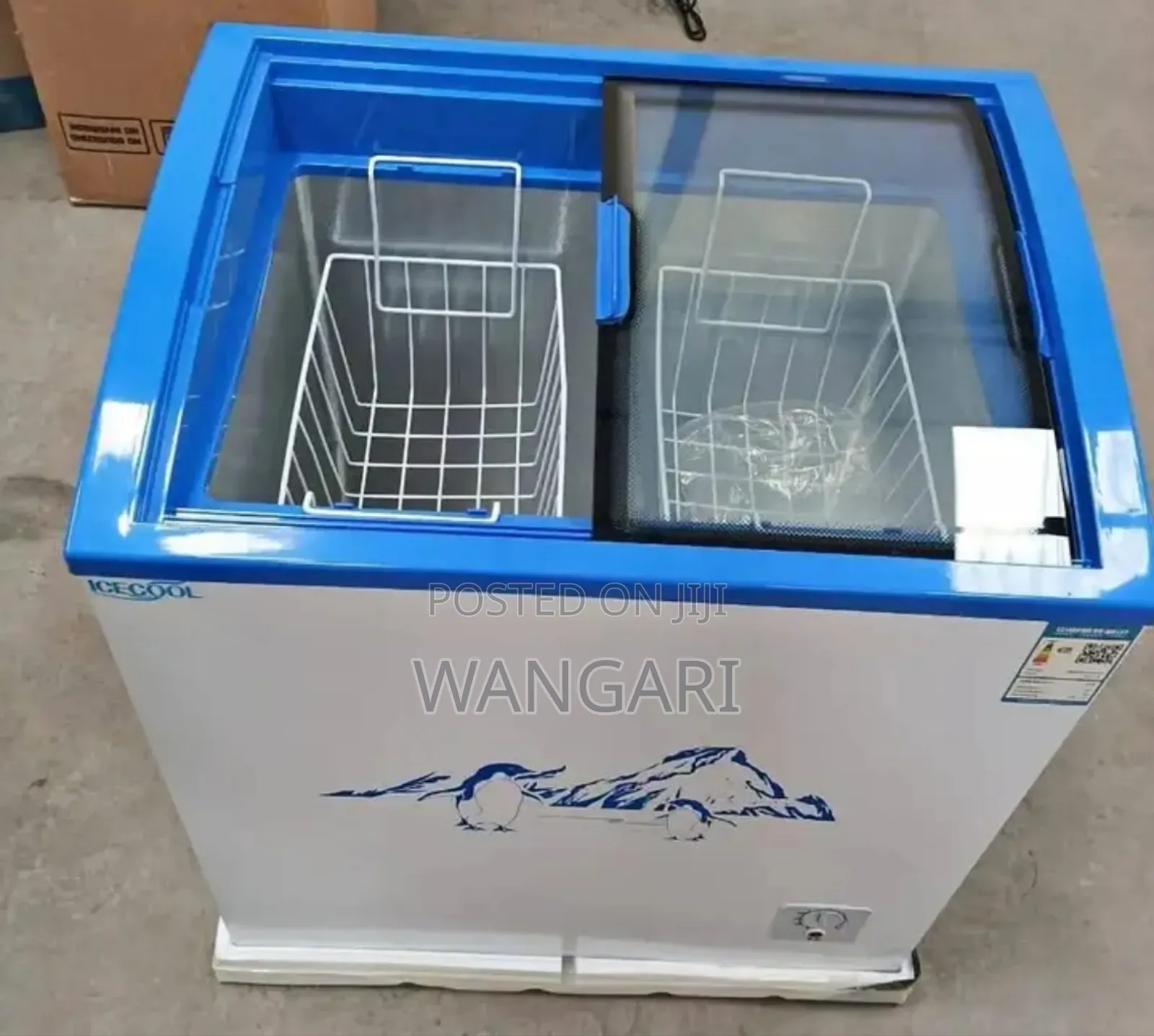 Ice Cool 159 L Display Freezer