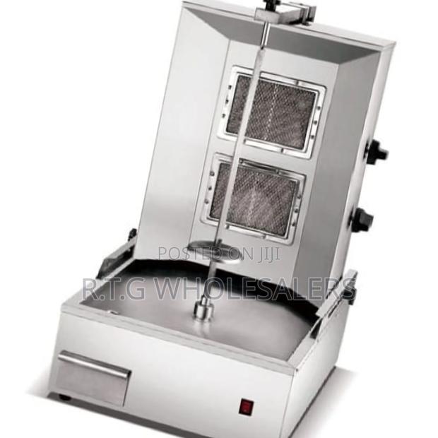 Heavy Duty Gas Shawarma Grill 2 Burner
