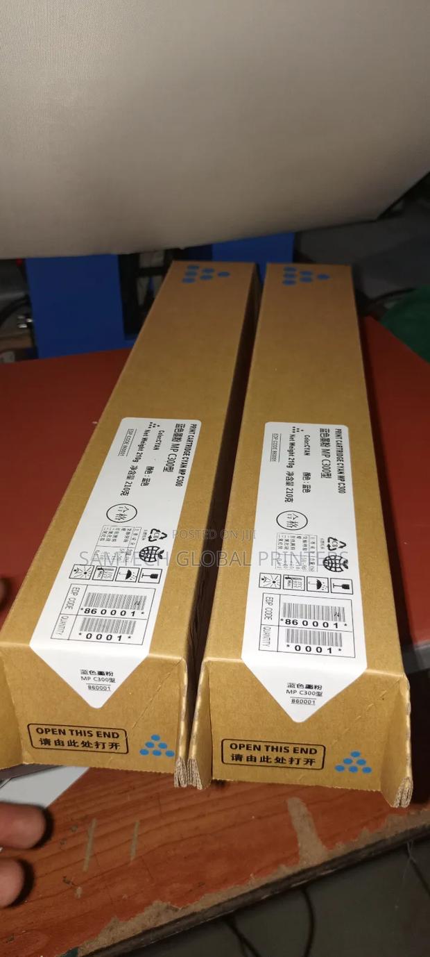 High Quality Ricoh Mp C 300 Cyan Toner Available