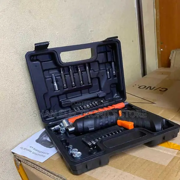 Rechargeable Designed for Both Professionals and Home Users Screw Set