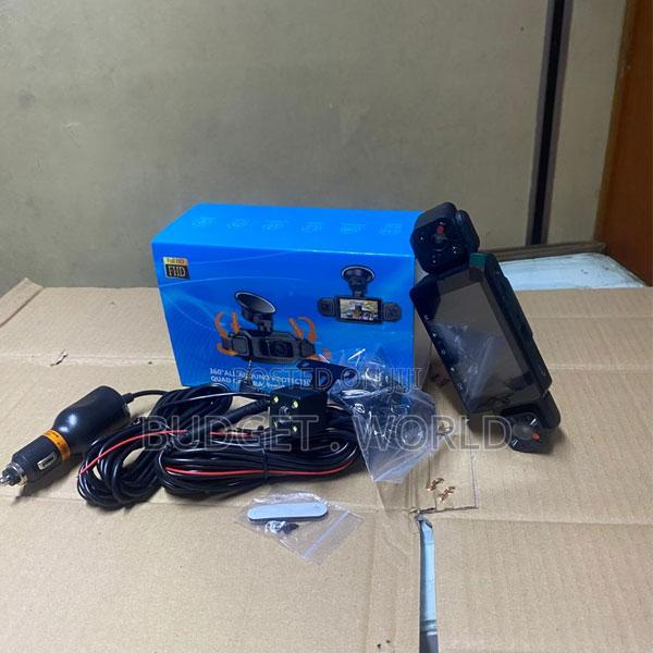 S22 Quad Lens Car Dash Cam With Night Vision