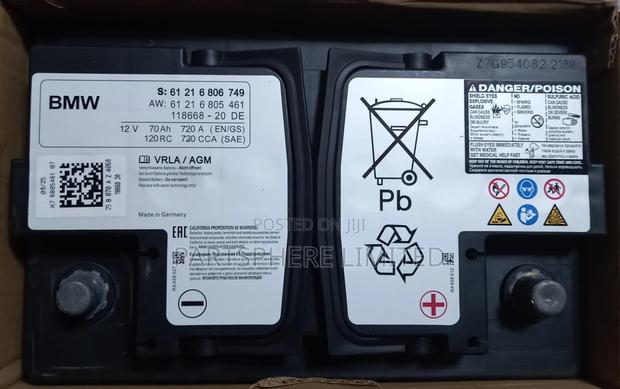 Agm70 BMW Oem Battery 12v 70ah 720cca