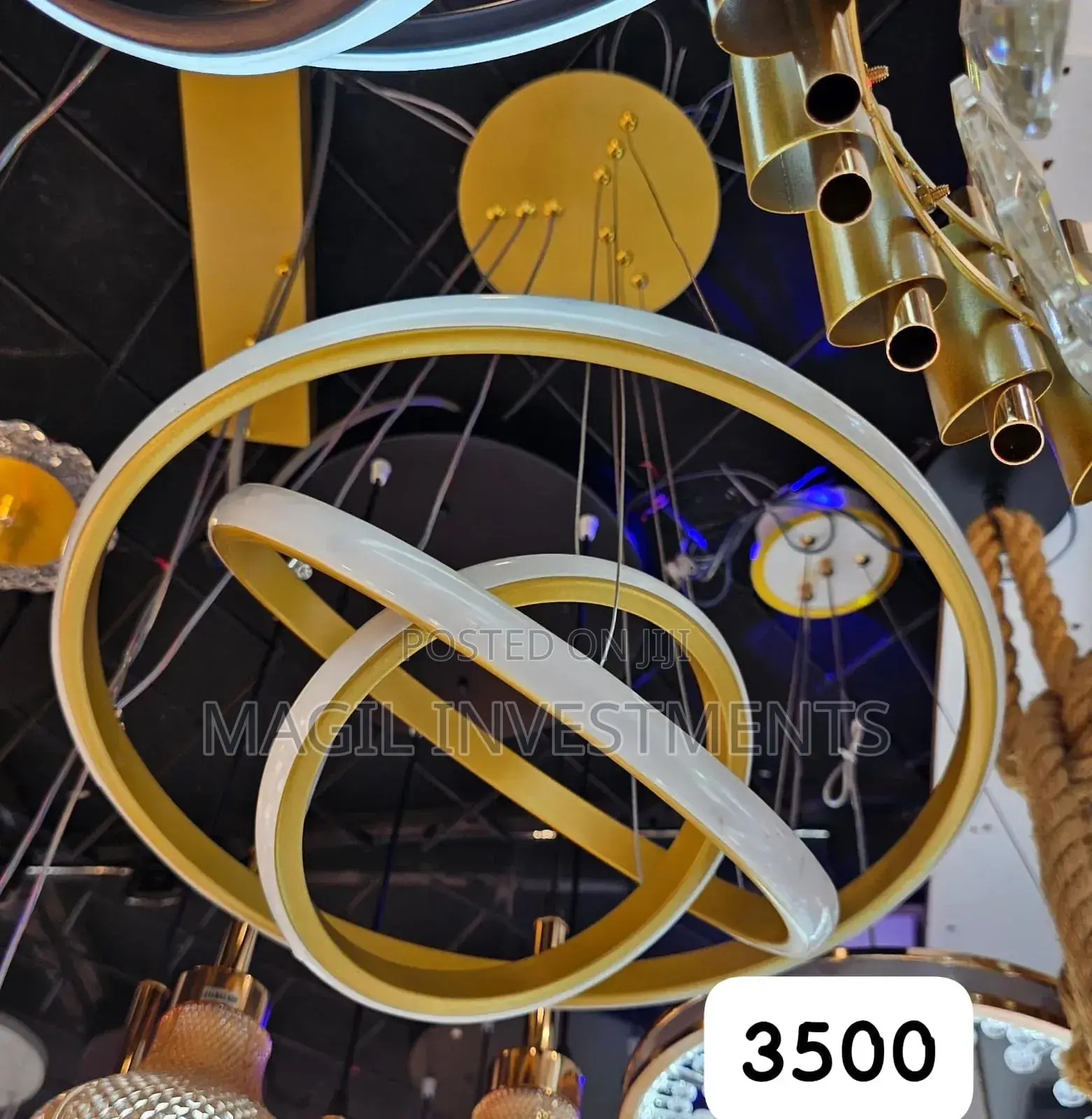 Spiral Chandelier