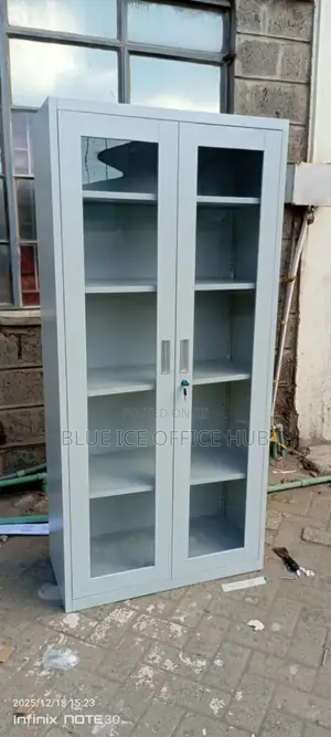2 Door Glass Cabinet