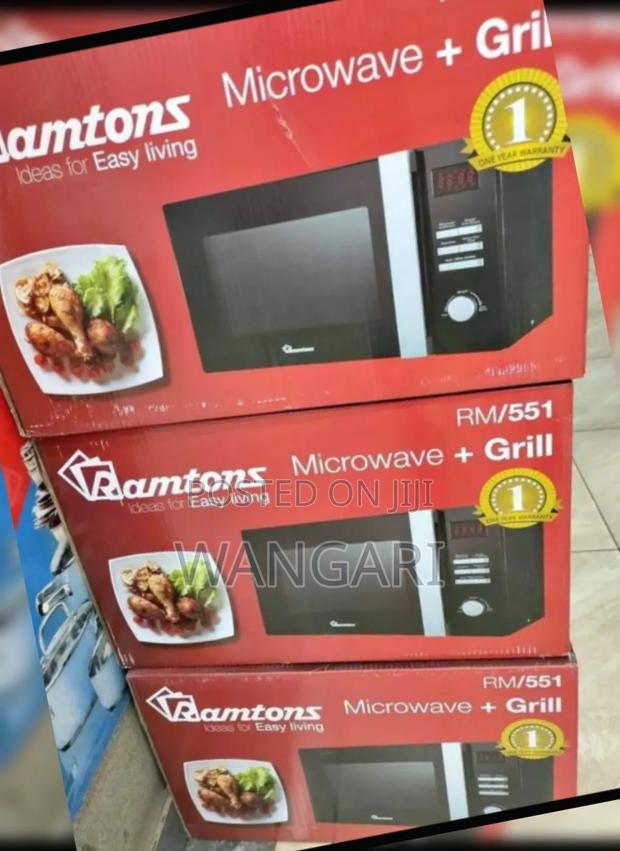 Rm 551 With Grill Ramtons Microwave Grilled - main view
