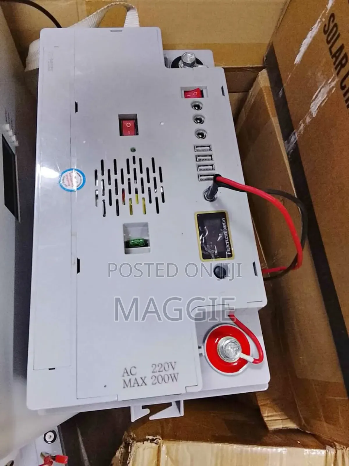100ah Solar Battery With Inbulit Inverter
