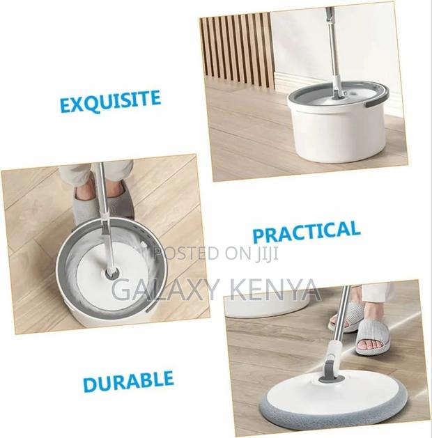Hand-Free 360 Degrees Spin Mop With Bucket - thumbnail 4