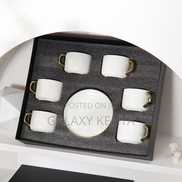 12pcs Ceramic Coffee/Tea Cups Set - thumbnail 4