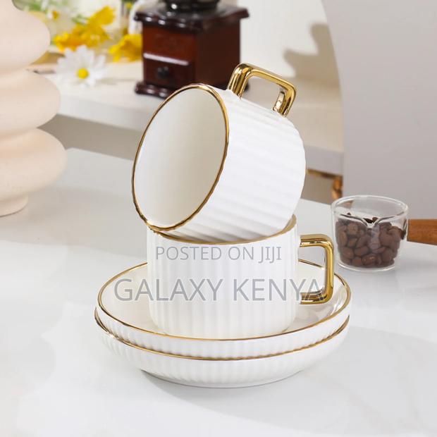 12pcs Ceramic Coffee/Tea Cups Set - thumbnail 6