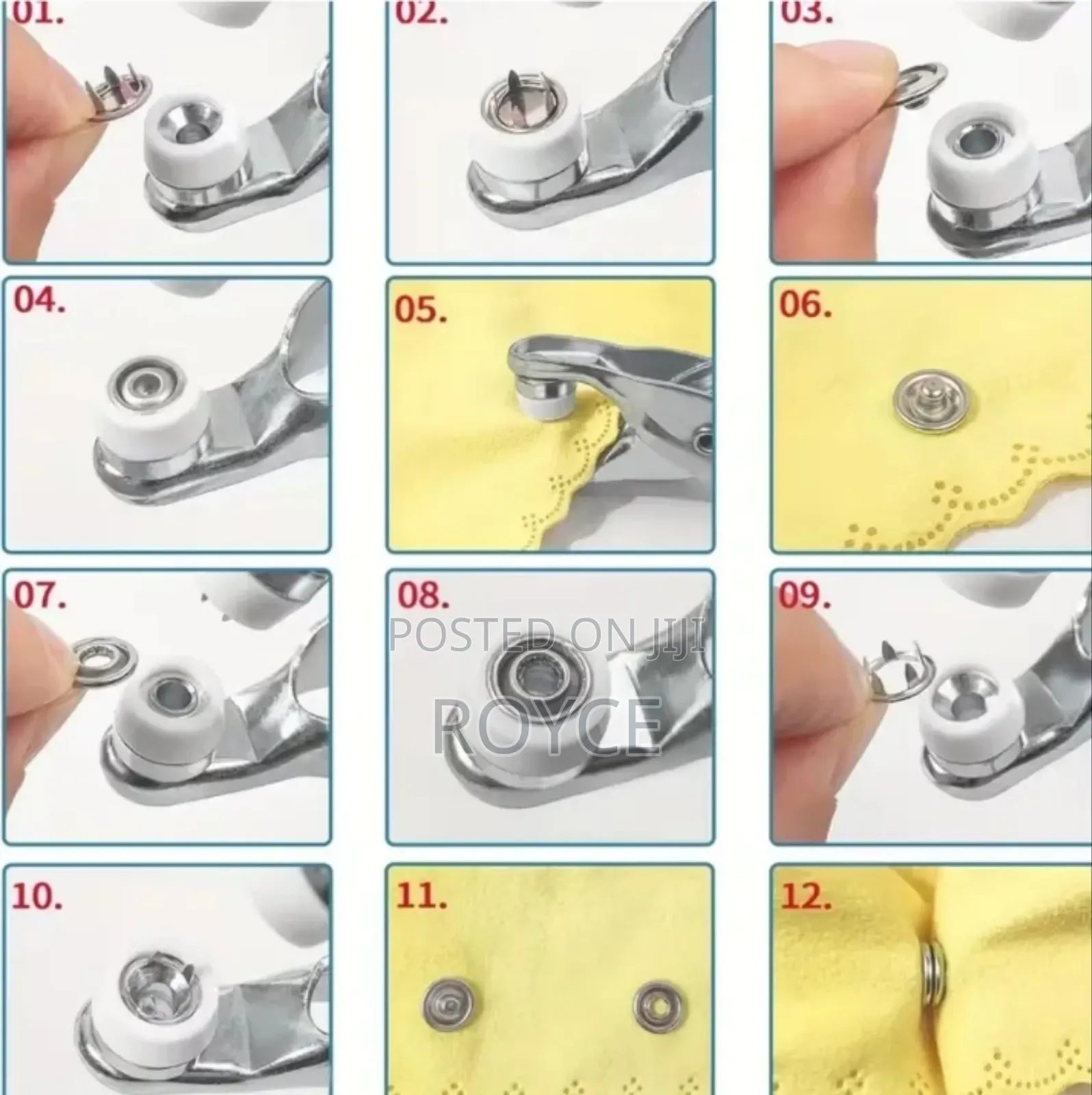 Snap Fastener Pliers