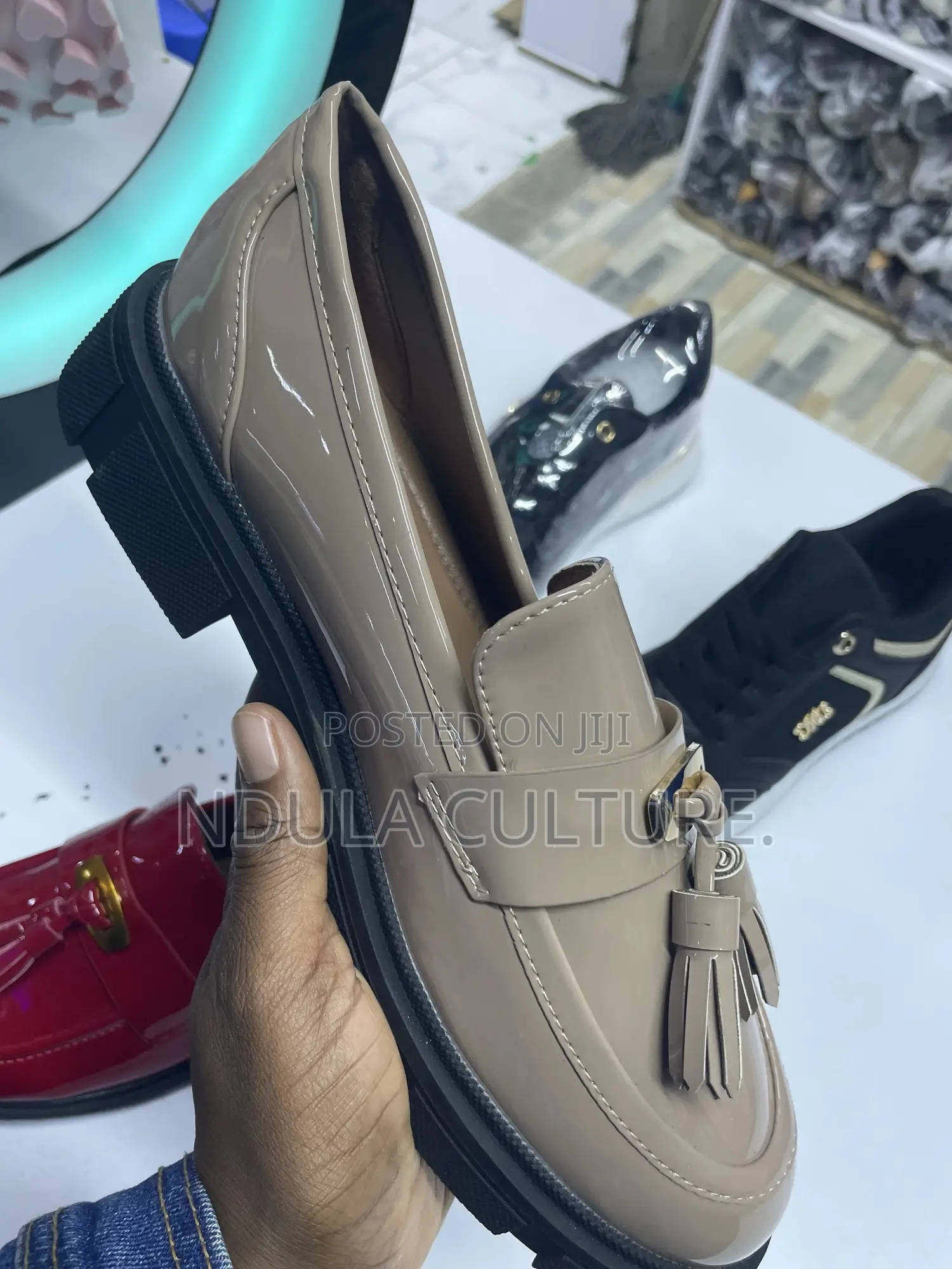 Brogue Platform Shoes