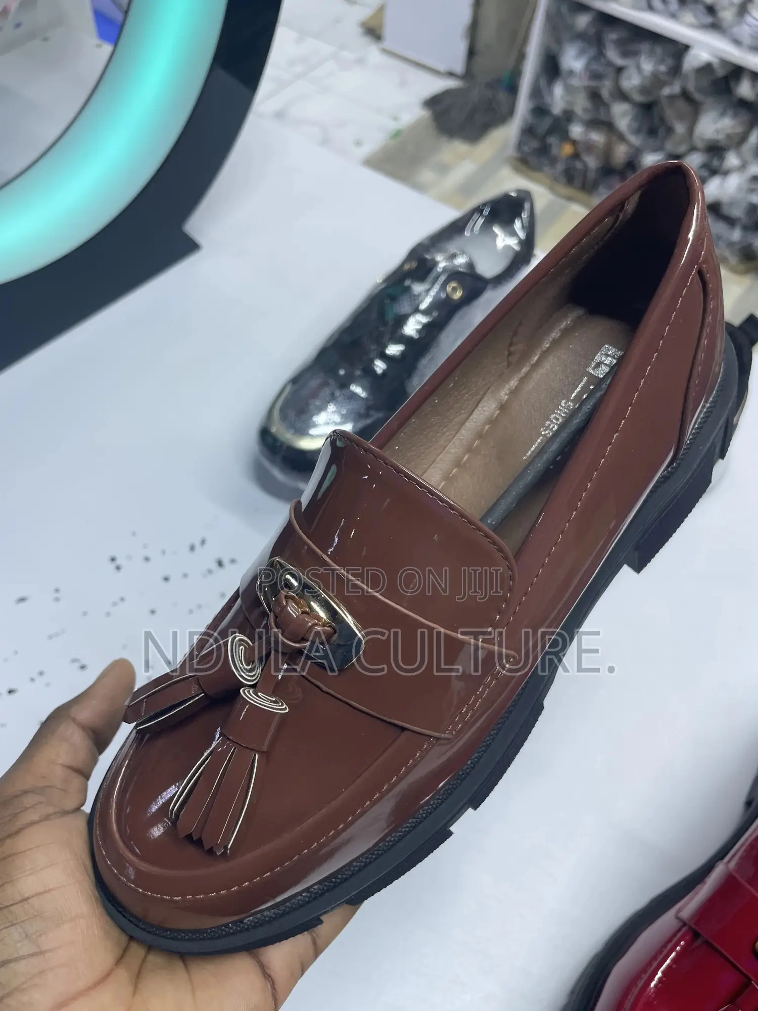 Brogue Platform Shoes