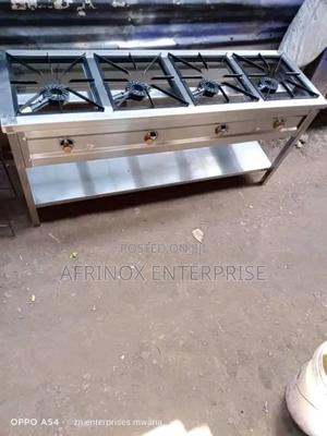 Gas Cooker, 4 Burners - thumbnail 2