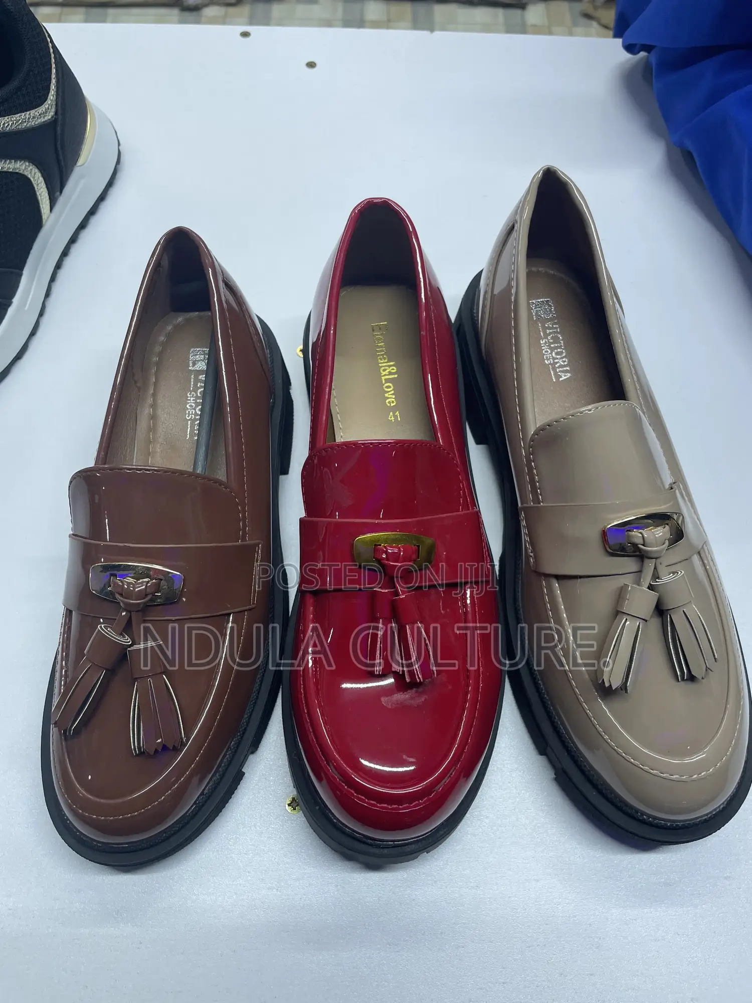 Brogue Platform Shoes