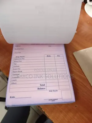  A5 Receipt Books — Organized Professional