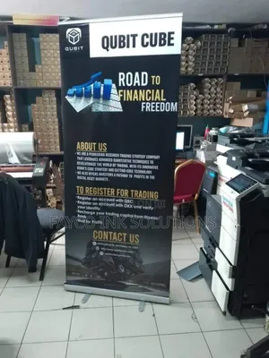 Narrow Base Roll-Up Banners — Slim, Sleek Visible