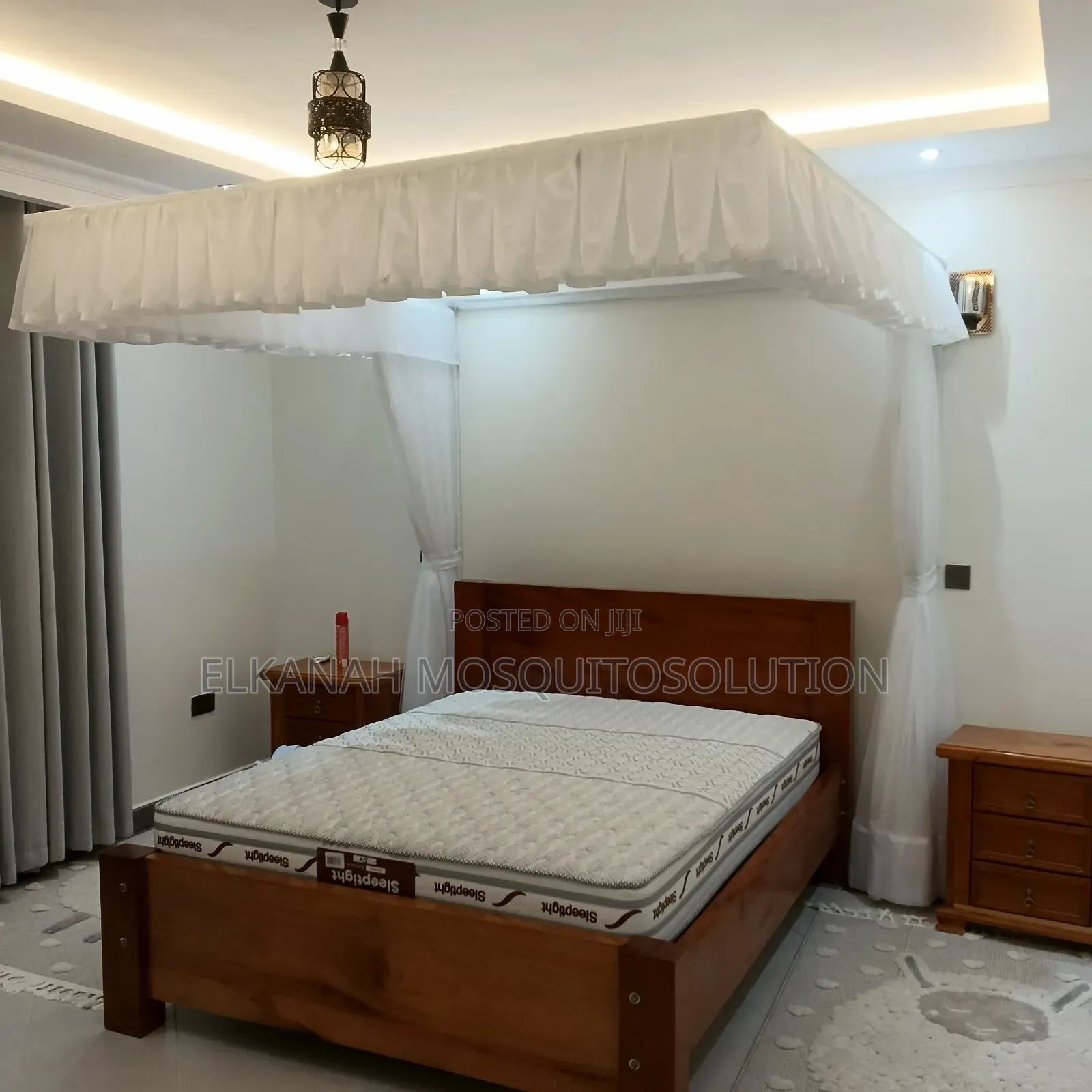 Ceiling Rail Mosquito Net