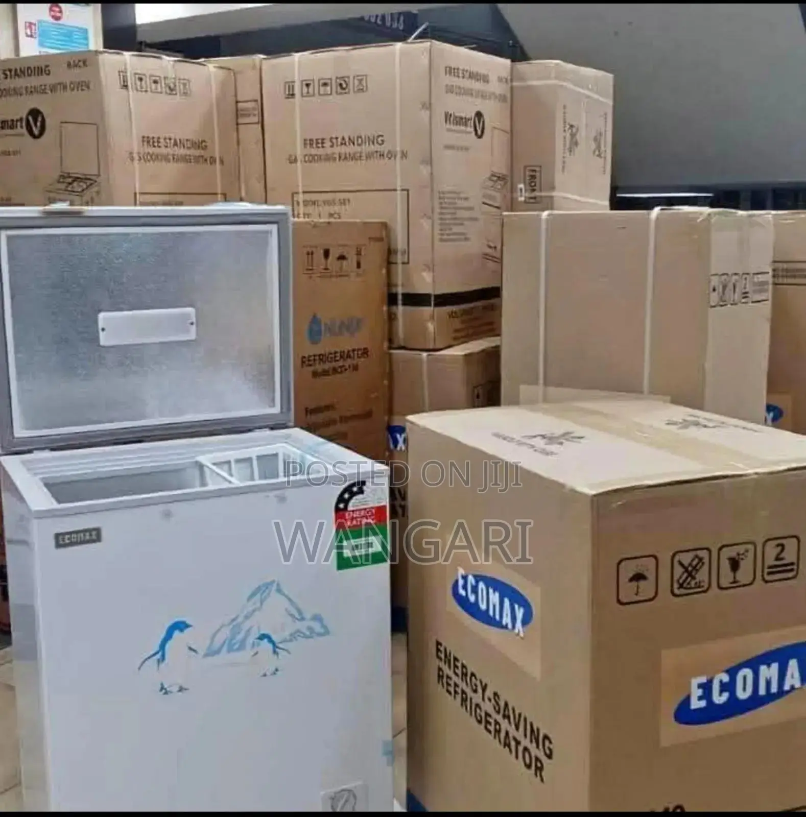 Brand New Ecomax 119 Litres Freezer